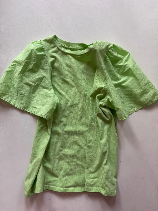 Top Short Sleeve By A New Day In Green, Size: S