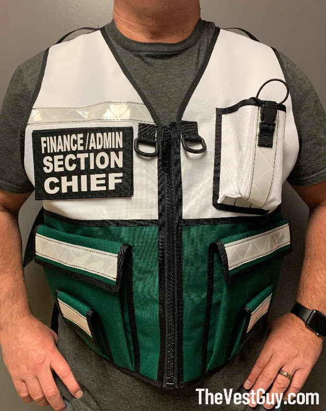 Finance / Admin Section Chief Two Tone Safety Vest