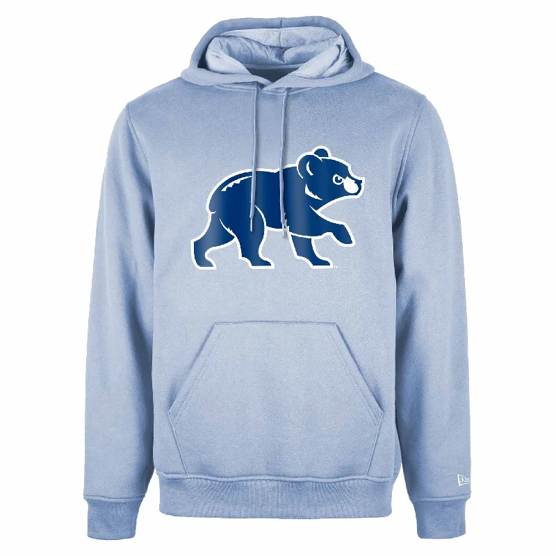 Chicago Cubs Spring Training Bear Baby Blue Hooded Sweatshirt