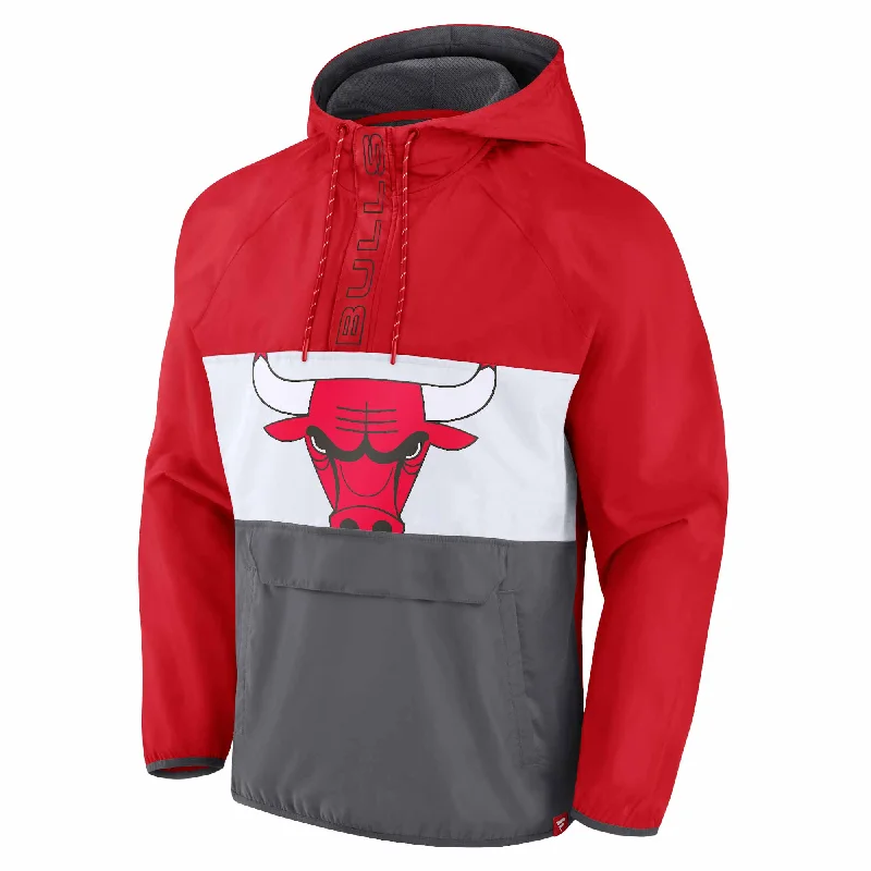 Chicago Bulls Anorak 1/4-Zip Hooded Jacket