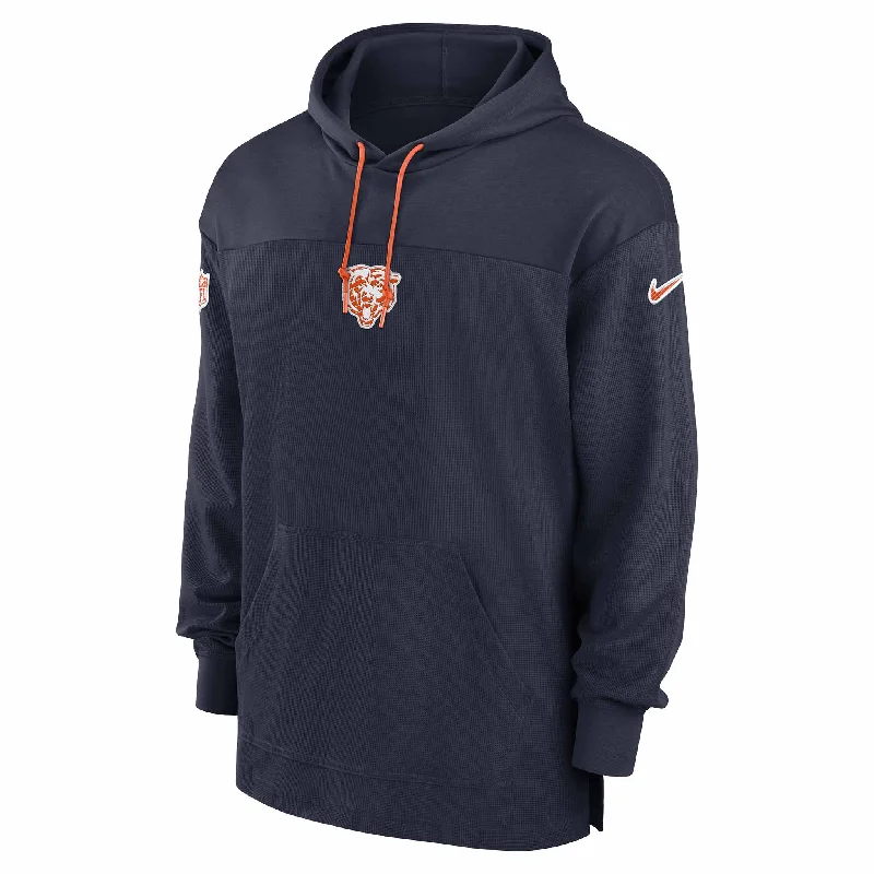 Chicago Bears Nike Navy Jersey Hooded Sweatshirt