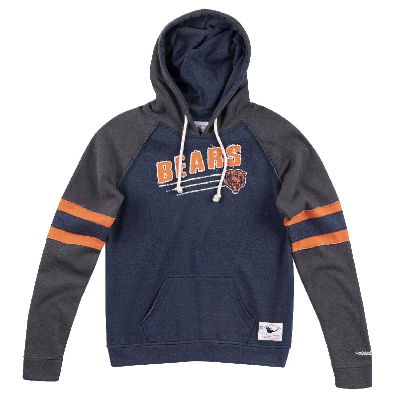 Chicago Bears M&N Women's Coastal Blocked Hooded Sweatshirt