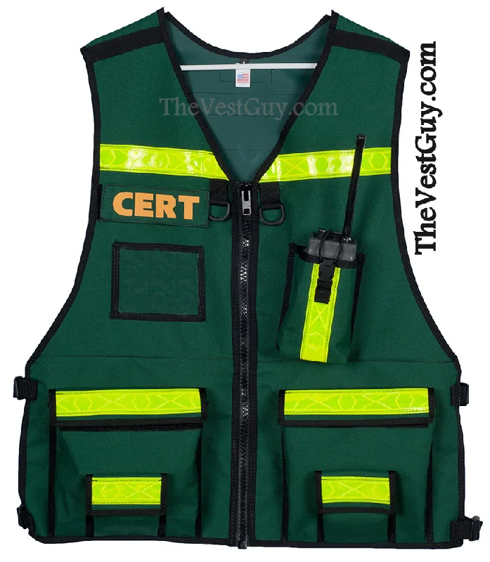 CERT Commander Pocket Vest with reflective