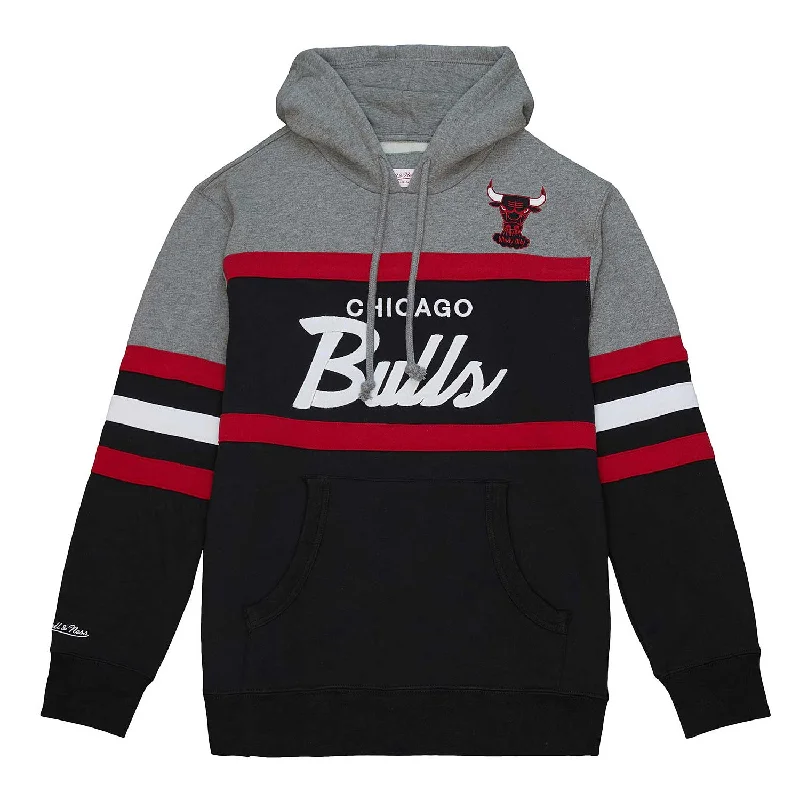 Chicago Bulls Grey Head Coach Hooded Sweatshirt