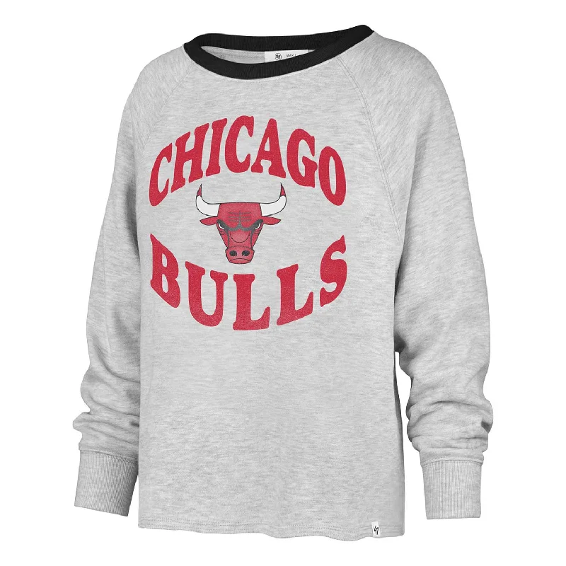 Chicago Bulls Women's Upstage Kennedy Cropped Crew Sweatshirt