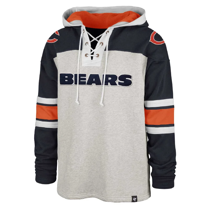 Chicago Bears Relay Gridiron Lacer Hooded Sweatshirt