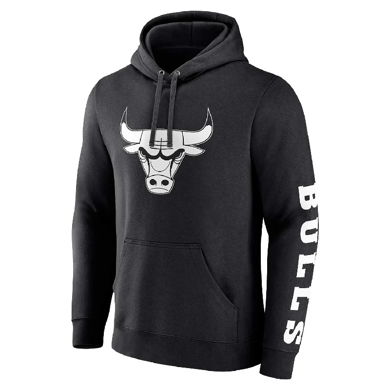 Chicago Bulls Black & White Put Me In Coach Hooded Sweatshirt