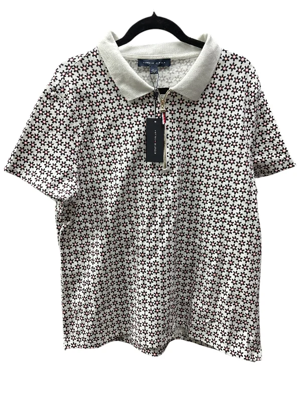 Top Short Sleeve By Tommy Hilfiger In Multi-colored, Size: 2x