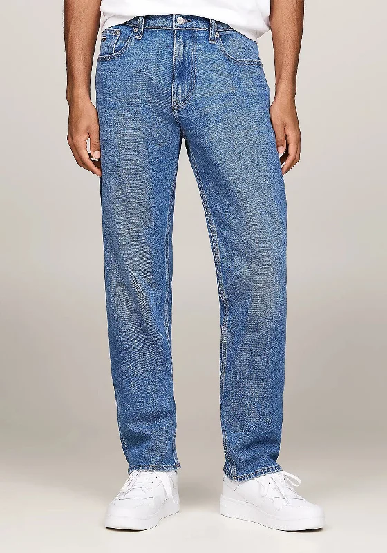 Tommy Jeans Ryan Slim Straight Leg Jeans, Denim Medium