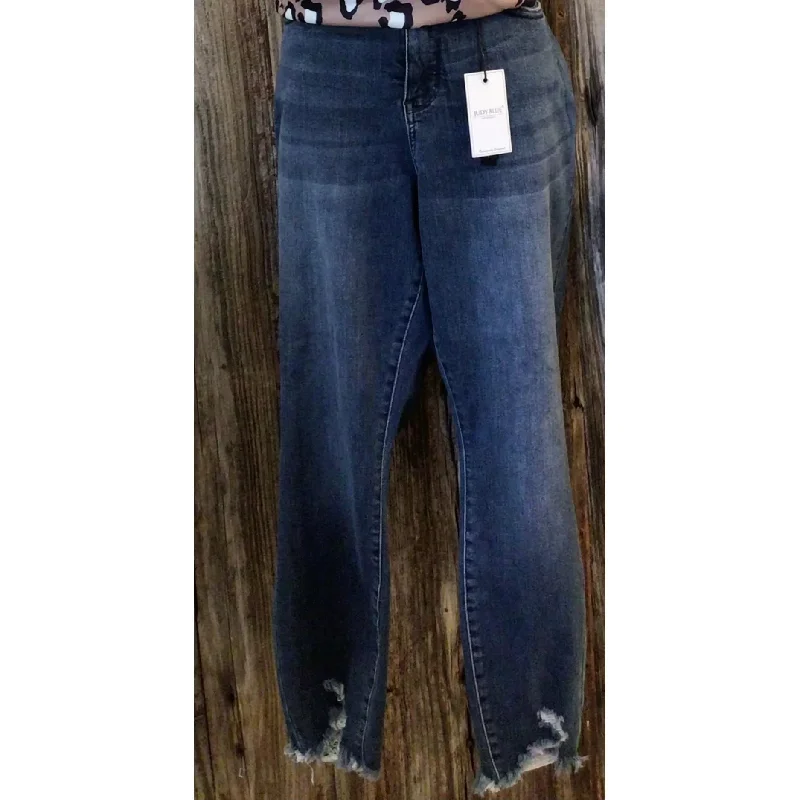 Hi-Rise, Tummy Control, Skinny Fit Jeans, Distressed Hem, Goddess, Judy Blue