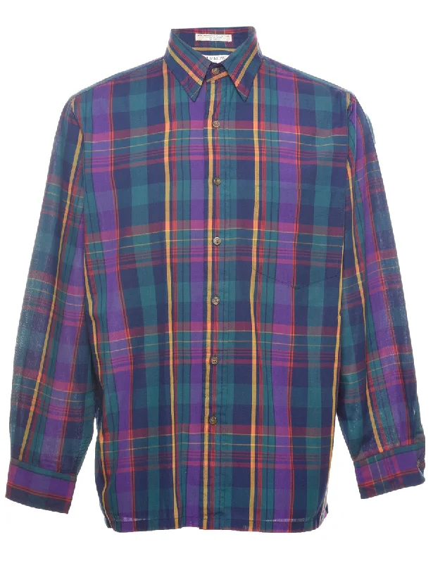 Arrow Checked Shirt - M