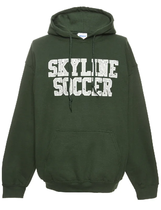 Gildan Green Sports Sweatshirt - M