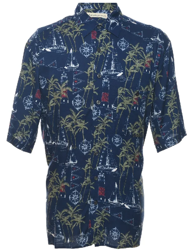 Tropical Hawaiian Shirt - L