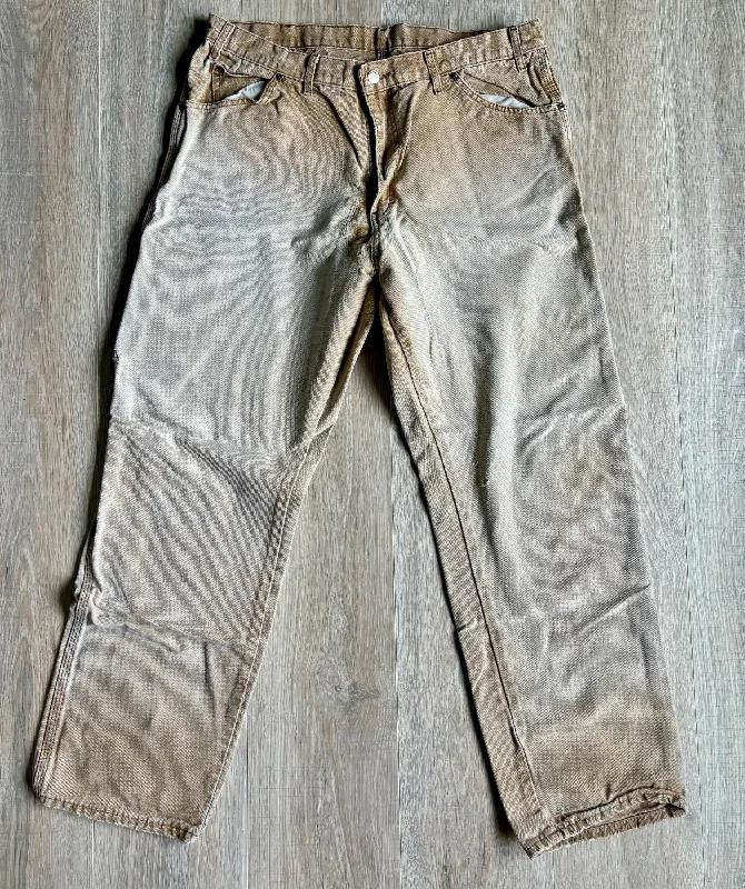 Vintage 90s Dickies Faded Duck Canvas Work Pants (36x32)