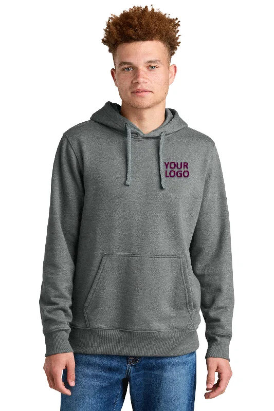 The North Face Sleeve Logo Pullover Custom Hoodies, Medium Grey Heather