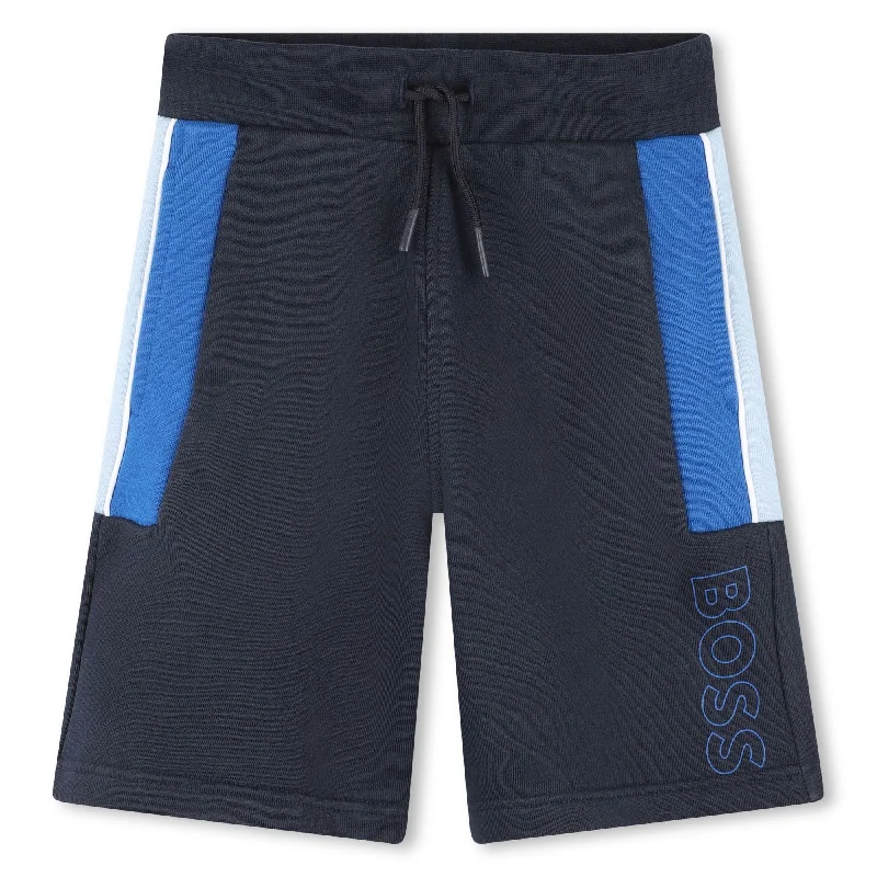 Blue Logo Shorts